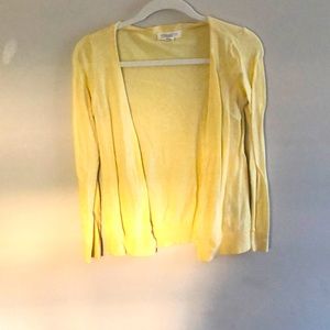 Forever 21 cardigan, yellow